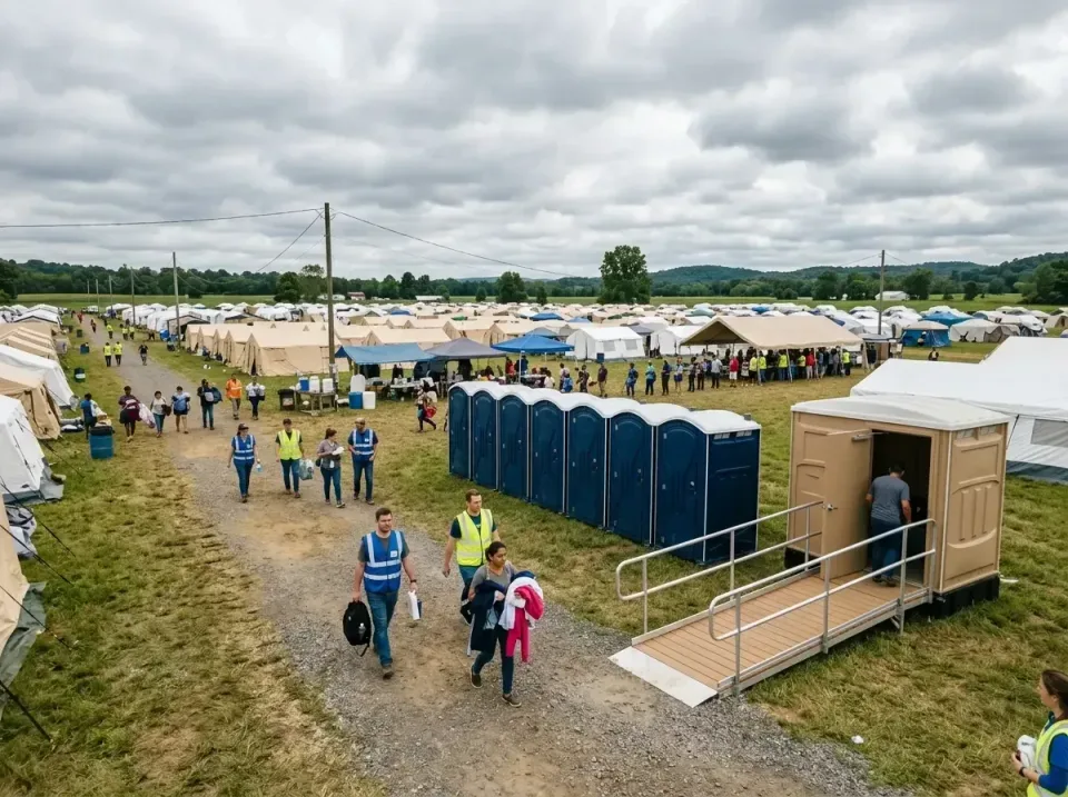 disaster-relief-camp-restrooms-010 — frequently asked questions, Dumpster & Portable Bathrooms Rental in Hughesville, PA